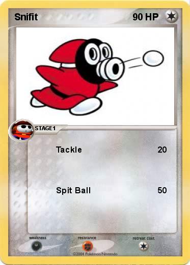 Pokemon Snifit