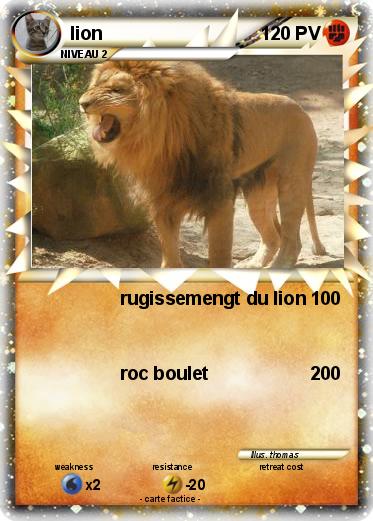 Pokemon lion