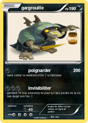 Pokemon gargrouille