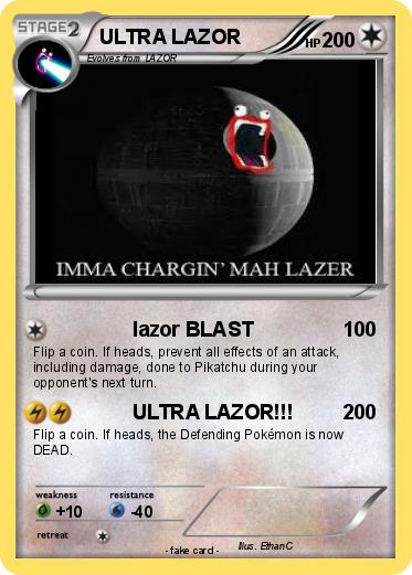 Pokemon ULTRA LAZOR