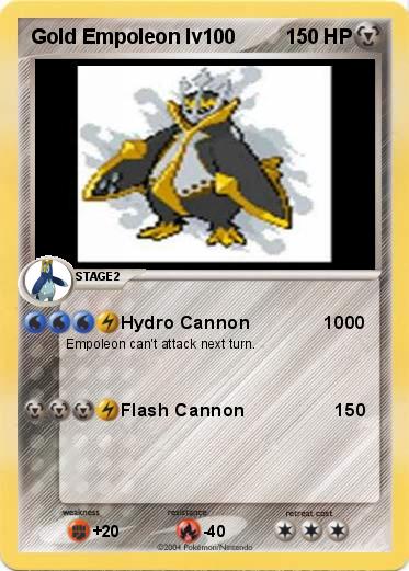 Pokemon Gold Empoleon lv100