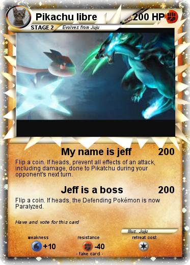 Pokemon Pikachu libre