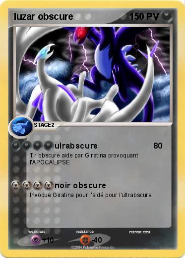 Pokemon luzar obscure