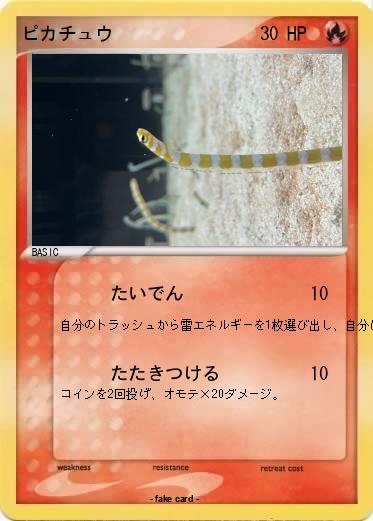 Pokemon ピカチュウ