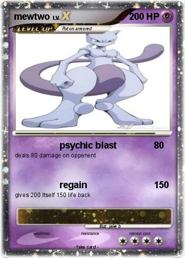 Pokemon mewtwo