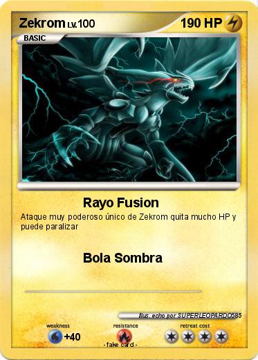 Pokemon Zekrom