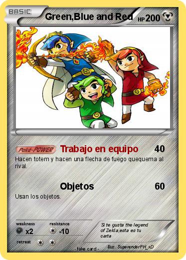 Pokemon Green,Blue and Red