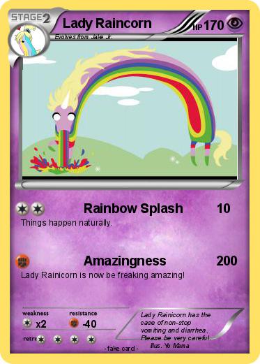 Pokemon Lady Raincorn