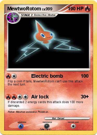 Pokemon MewtwoRotom