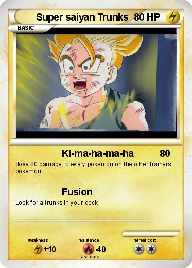 Pokemon Super saiyan Trunks