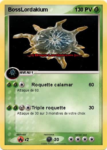 Pokemon BossLordakium