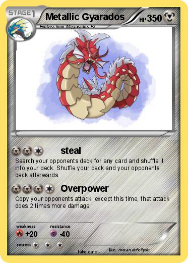 Pokemon Metallic Gyarados