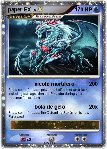 Pokemon paper EX