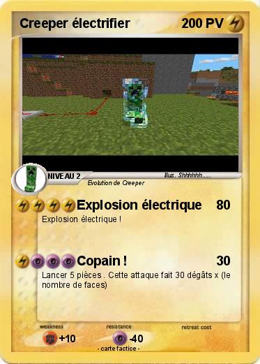 Pokemon Creeper électrifier