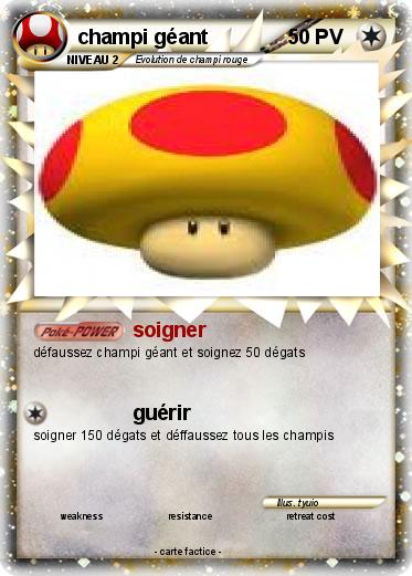 Pokemon champi géant