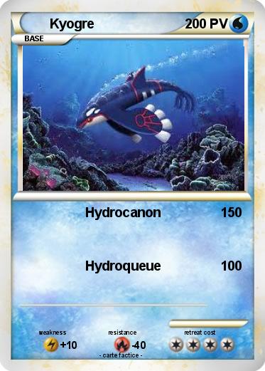 Pokemon Kyogre