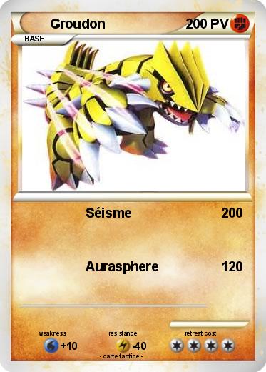 Pokemon Groudon