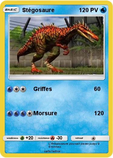 Pokemon Stégosaure