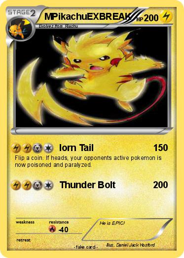Pokemon MPikachuEXBREAK