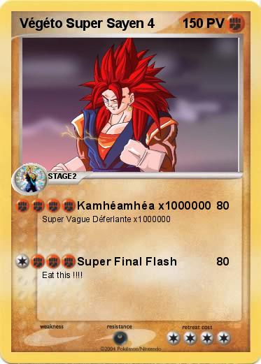 Pokemon Végéto Super Sayen 4
