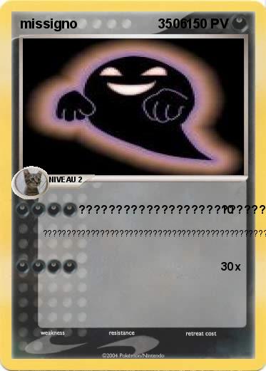 Pokemon missigno                      3506