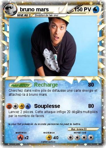 Pokemon bruno mars