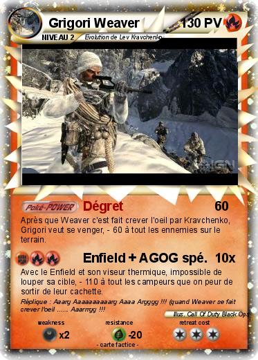 Pokemon Grigori Weaver