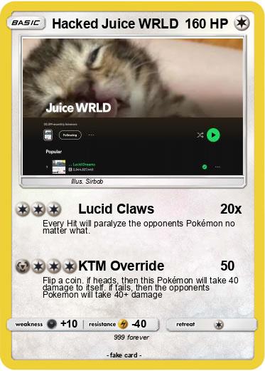 Pokemon Hacked Juice WRLD