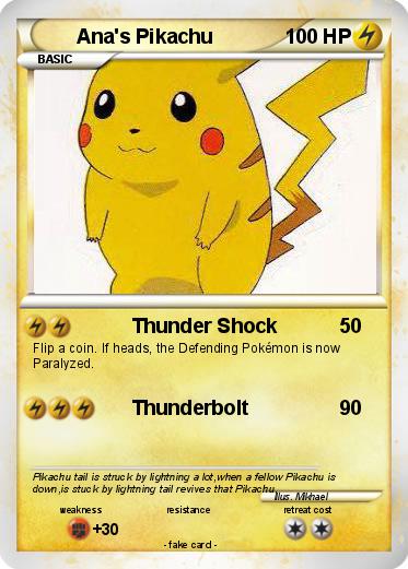Pokemon Ana's Pikachu