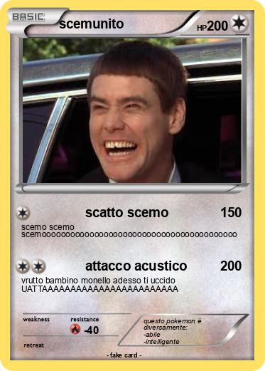 Pokemon scemunito