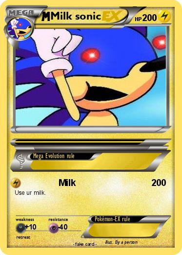Pokemon Milk sonic
