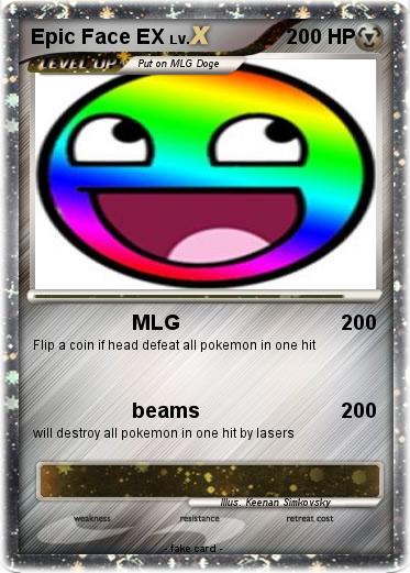 Pokemon Epic Face EX