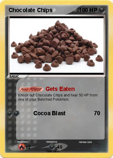 Pokemon Chocolate Chips