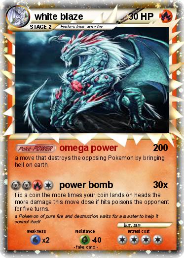 Pokemon white blaze