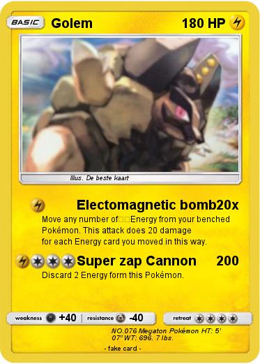 Pokemon Golem