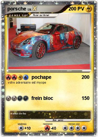 Pokemon porsche