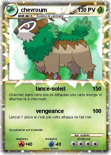 Pokemon chevroum