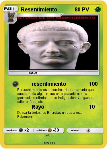 Pokemon Resentimiento