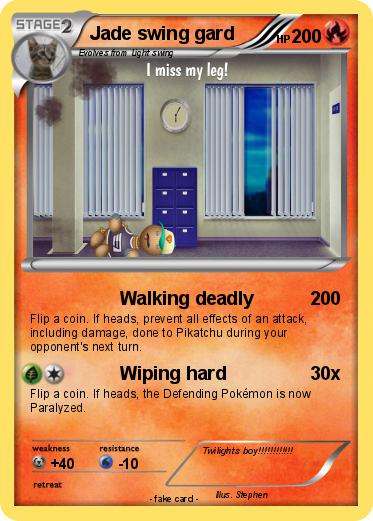 Pokemon Jade swing gard