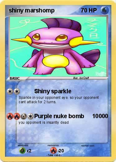 Pokemon shiny marshomp