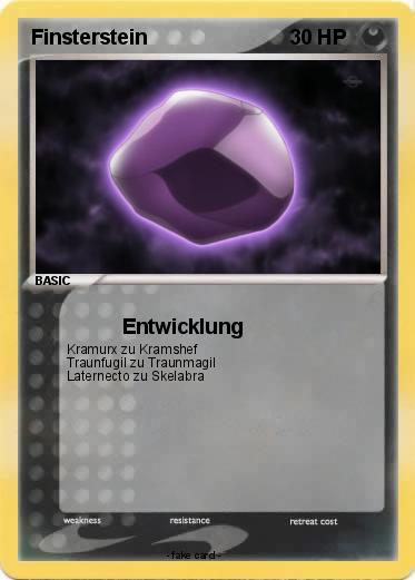 Pokemon Finsterstein