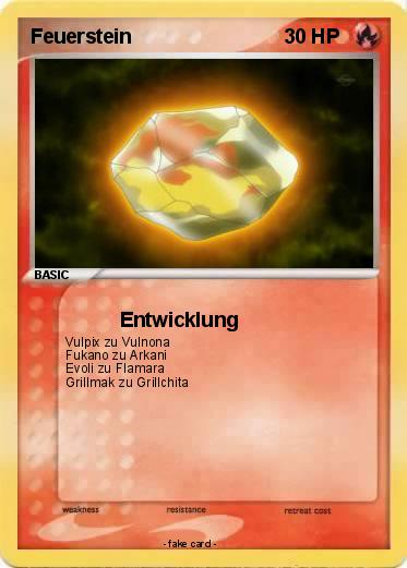 Pokemon Feuerstein