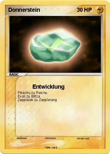 Pokemon Donnerstein
