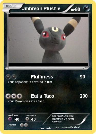 Pokemon Umbreon Plushie