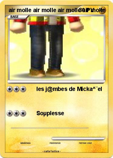 Pokemon air molle air molle air molle air molle