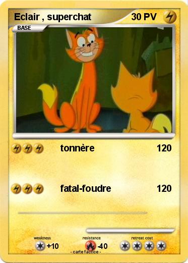 Pokemon Eclair , superchat