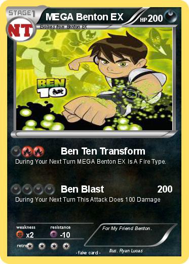 Pokemon MEGA Benton EX