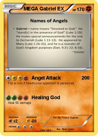 Pokemon MEGA Gabriel EX