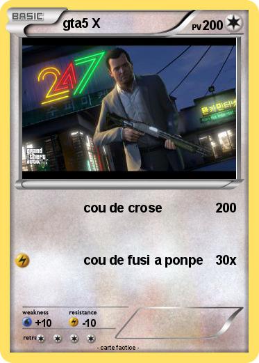 Pokemon gta5 X