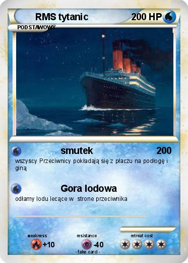 Pokemon RMS tytanic